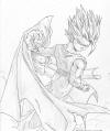 Gohan a pluma... un dibujo desesperado